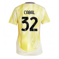 Juventus Juan Cabal #32 Bortedrakt Dame 2024-25 Kortermet